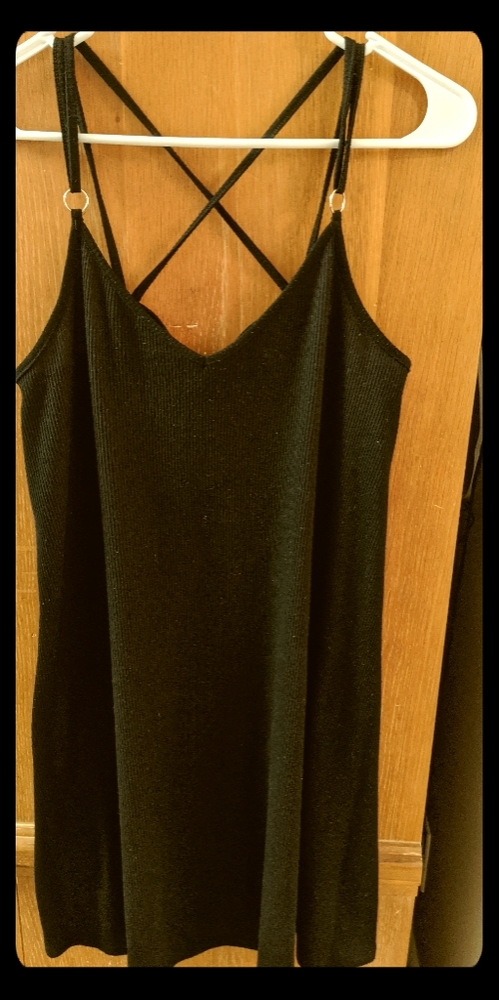 Topshop little black maternity dress